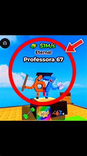 Roblox But I TURNED Into 67! #roblox #kickaluckyblock