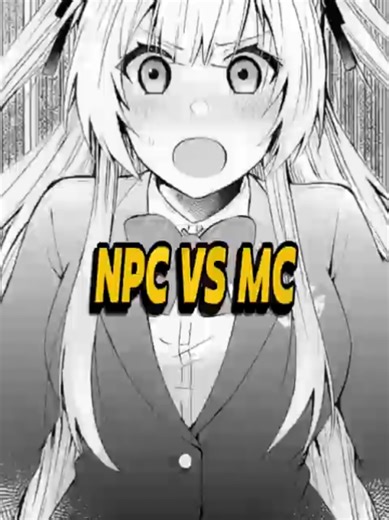 He Chose NPC Life To Hide His Unreal Looks #animeedit #anime #npc #look #animetiktok