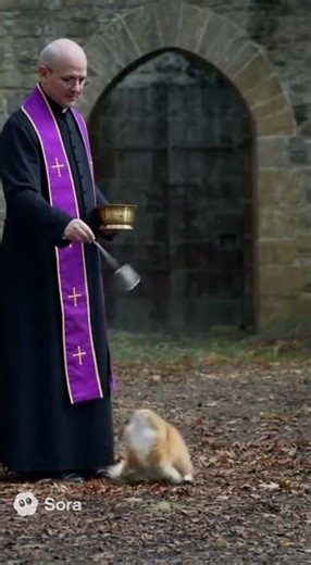 Priest Performs Exorcism on a Cat! 😱