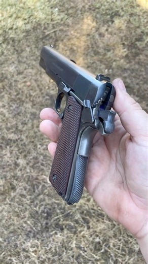 Blue got some new parts. #blue #m1911 #1911 #ww2guns #classicguns #45caliber #1911a1 #godsgun