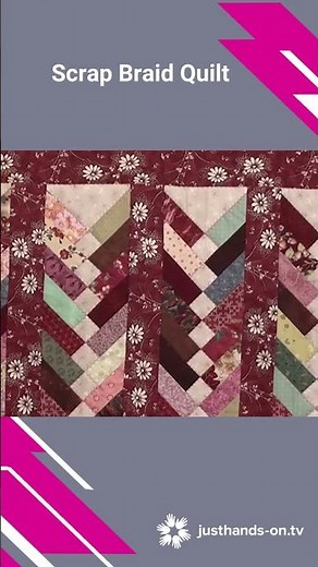 Scrap Braid Quilt #shorts