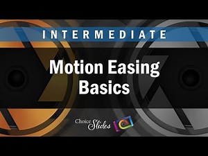Photopia Intermediate - Motion Easing Basics