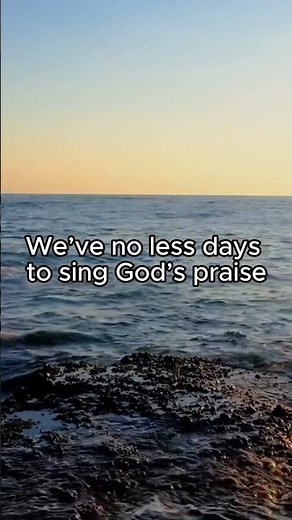 AMAZING GRACE verse 4 (When we've been there ten thousand years) #hymnlyrics #hymns #praisespace