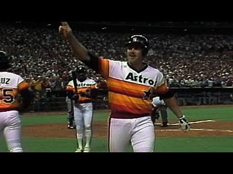 1986 NLCS Gm1: Davis homer gives Astros 1-0 lead