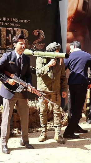 Sunny Deol, Varun Dhawan, Ahan Shetty, Anurag, Bhushan Kumar & JP Dutta At BORDER 2 Teaser Launch