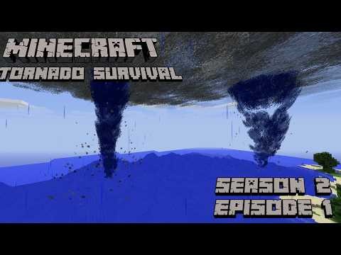 Minecraft Tornado Survival 1.5- Season 2 Episode 1| Back In The Past