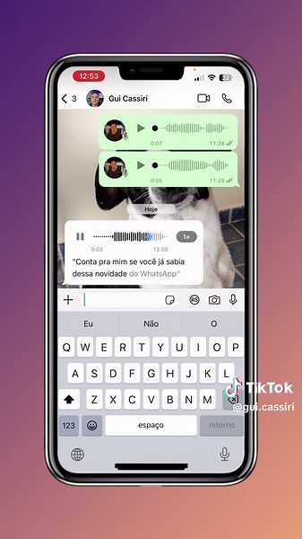Como transformar áudio em texto no WhatsApp de forma fácil