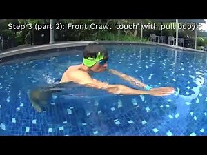 Learn to Swim Front Crawl in 3 steps