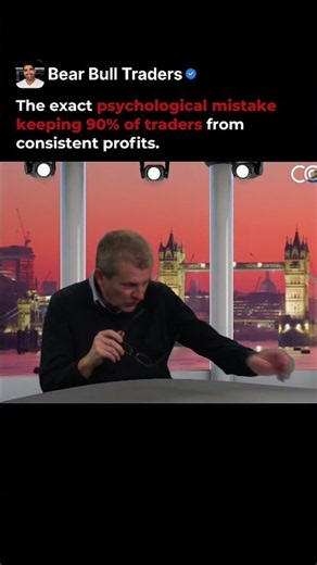 The Exact Psychological Mistake Keeping 90% Of Traders From Consistent Profits