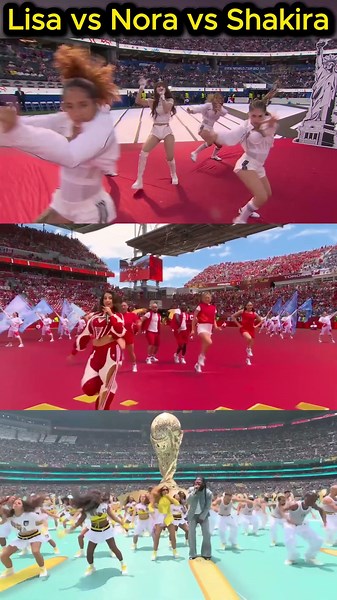 Lisa vs Nora vs Shakira 🔥 Dai Dai vs Siir Siir vs Goals | FIFA World Cup 2026 Opening Ceremony