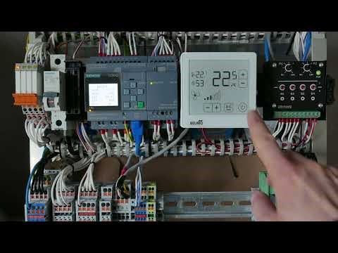 Siemens LOGO 8, BELIMO P-22RTH-1U00D-2 Modbus TCP TO Modbus RTU
