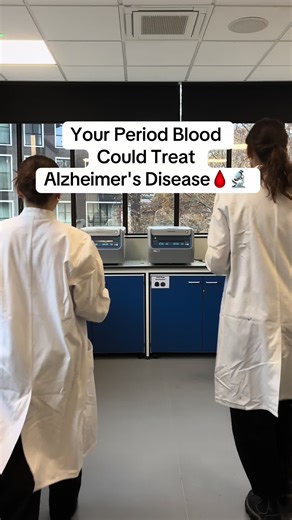 The uterine lining (endometrium) sheds and regenerates repeatedly without scarring as part of its normal physiology. When you think about it, it’s no wonder menstrual fluid contains stem cells! ❤️‍🩹 Menstrual blood-derived stem cells have also been studied in pre-clinical models for conditions like heart attack repair, stroke, spinal cord injury and more 🧫. Zhao et al. Transplantation of Human Menstrual Blood-Derived Mesenchymal Stem Cells Alleviates Alzheimer’s Disease-Like Pathology in APP/P