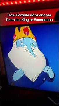 How Fortnite skins choose Team Ice King or Foundation #fortnite