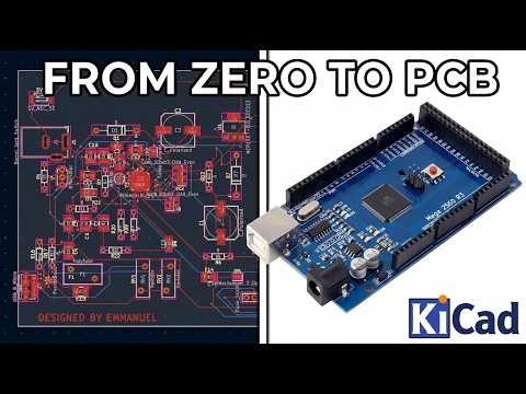 How to Design an Arduino Mega 2560 from Scratch in KiCad | Full PCB Tutorial