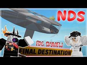 FINAL DESTINATION ON ROBLOX!? || FD6: Skyview Natural Disasters Survival || Game || PvrpleKitPlayz