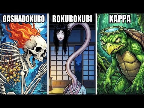 The Most Horrifying Japanese Cryptids Explained in 21 Minutes
