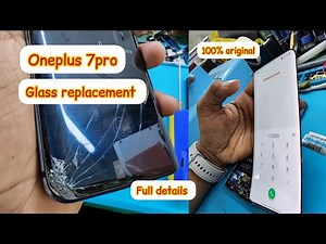 how to replace OnePlus 7pro touch glass || edge display || step by step || full details