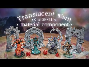 Painting Tutorial: the 4 Elementals | Clear resin effect
