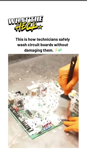 Cleaning electronics without destroying them