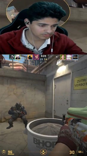 Huge Impact on Overpass 4k #gaming #cs2 #shortfeed #clips