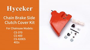 CS-370 CS-400 Chain Brake Side Clutch Cover for Echo CS370 CS400 CS-420ES CS 370 400 402s Chainsaw Parts, C032000281 Sprocket Guard Cover and Chain Adjuster Bar Nuts Kit P021046210, P021017220