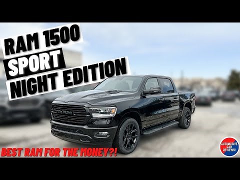 2023 RAM 1500 SPORT NIGHT EDITION! | *In-Depth Review* | Best Ram For The Money?!