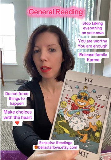 🔮General Reading Find balance with work and play. You are taking too much on your own. It is time to lean on others for support. You are worthy to receive for what you produce. Release ancestral karma. 🎁Exclusive Collective Readings bellastarlave.etsy.com ✨Flash Sale 25% Off Available for limited time! #tarotreading #spiritualguidance #channeledmessage #psychicmedium #fyp