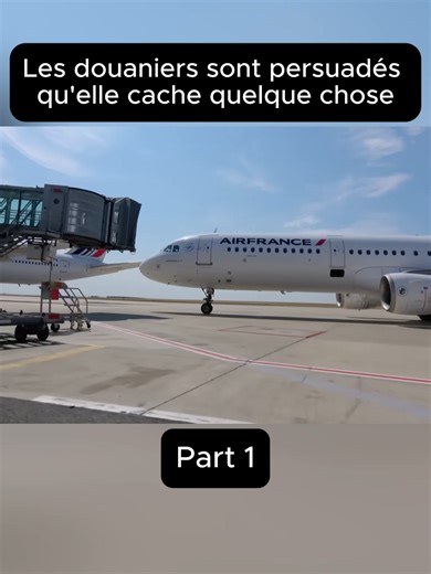 abonne-toi pour ne pas louper la suite Les douaniers sont persuadés qu'elle cache quelque chose #douane #police #interpelation