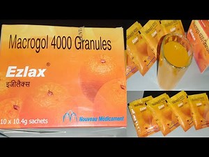 How to Use Ezlax Sachets | Macrogol 4000 Granules EZLAX Sachets Kab Aur Kaise Use Kare