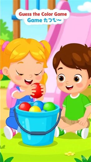 Guess the Color Game 🎨🟡 #Shorts #KidsShorts #ColorGame #cartoon