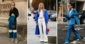Mode : comment porter du bleu sans passer pour un Schtroumpf ?