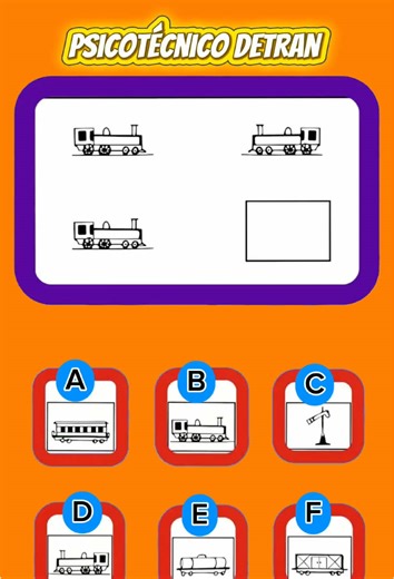 Teste Psicotécnico: Complete a Sequência de Figuras