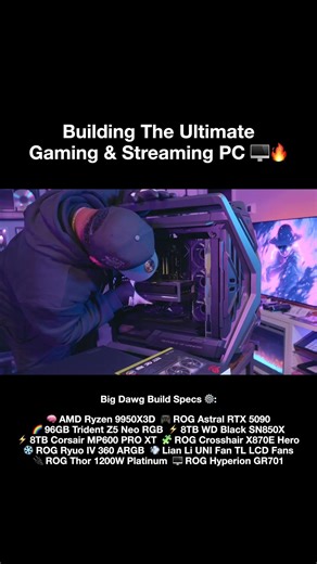 Building The Ultimate Gaming & Streaming PC 🖥️🔥