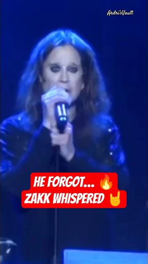 Ozzy Forgot the Song… Zakk Reminded Him | Believer Live 2017