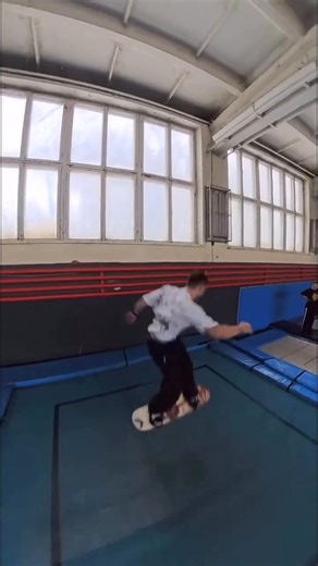 @dimaryabtsev Training for the season with the Jib and Tramp Board | Snowboard Addiction