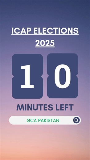 #icapelections2025 #icap #gca #capakistan | GCA Pakistan