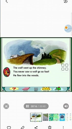 Wolf flying through the chimney!