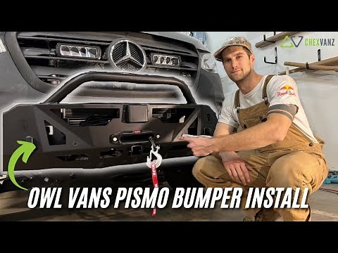 Installing the OWL VANS PISMO BUMPER on a Sprinter Van | Step-by-Step Guide