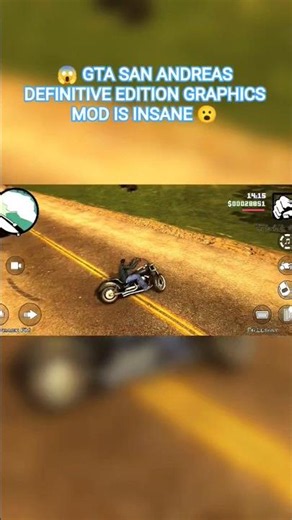 GTA SAN ANDREAS DEFINITIVE EDITION ULTRA GRAPHICS MOD 😱 #gta