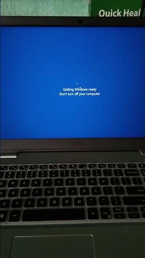 Getting Windows Ready Don't Turn Off Your Computer💻|#share #shortvideo #youtubeshorts#viral #delete