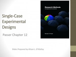Single-Case Experimental Designs - SlideServe