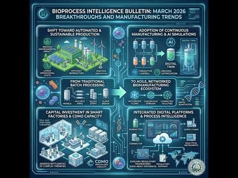 Bioprocess Intelligence Bulletin: March 2026 Breakthroughs and Manufacturing Trends
