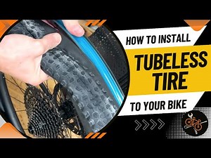 How to install a TUBELESS tire on your mountain bike. You need a tubeless sealant ✌️