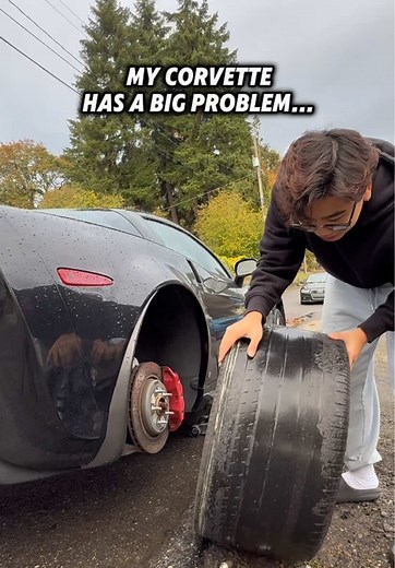 Reviving Old Tires with a Corvette Drawing