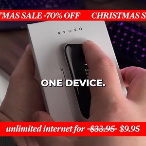 Stop risking huge roaming bills or unsafe airport WiFi. Ryoko 2.0 gives you instant, secure internet anywhere—even if you're not tech-savvy. Travel, move, get lost… without touching your phone data. ⚠️ Fastest-selling travel device this year—limited stock. | Roam Smarter USA