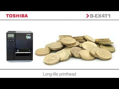 Toshiba B-EX4T1 Thermal Barcode Printer