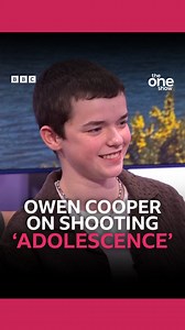 11M views · 99K reactions | #Adolescence star Owen Cooper shares his experience filming entire episodes in just one take!  #TheOneShow #iPlayer | The One Show | Facebook