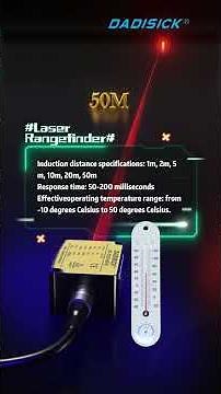 Laser measurement distance sensor｜Laser Ranging Sensor｜DADISICK #sensor