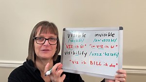 4.4K views · 616 reactions | How to pronounce visible, invisible and visibiity. | Speech Modification | Facebook