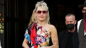 Miley Cyrus Celebrates Pride Month In Rainbow Colored Bikini – See Pic